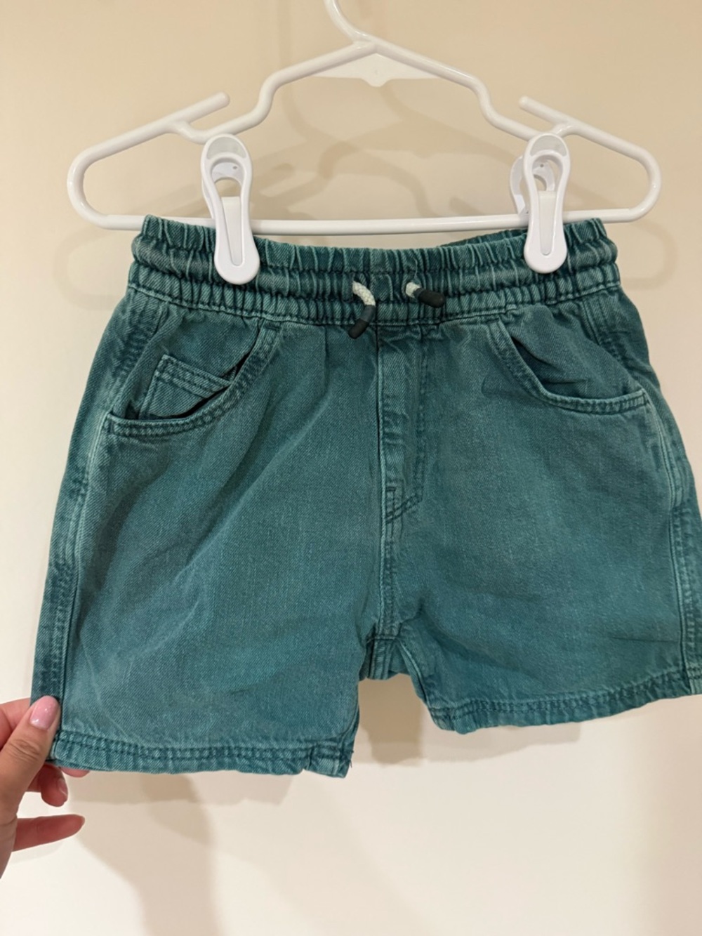 Zara Teal Shorts 5-6 Years - Picture 4 of 5